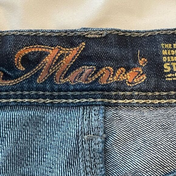 Mavi Molly Bootcut Jeans Indigo Blue Denim Regular Rise Super Soft 32 - Picture 6 of 11